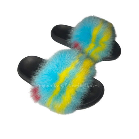 Aruba Fluffy Slipper - CaribeHeart Aruba